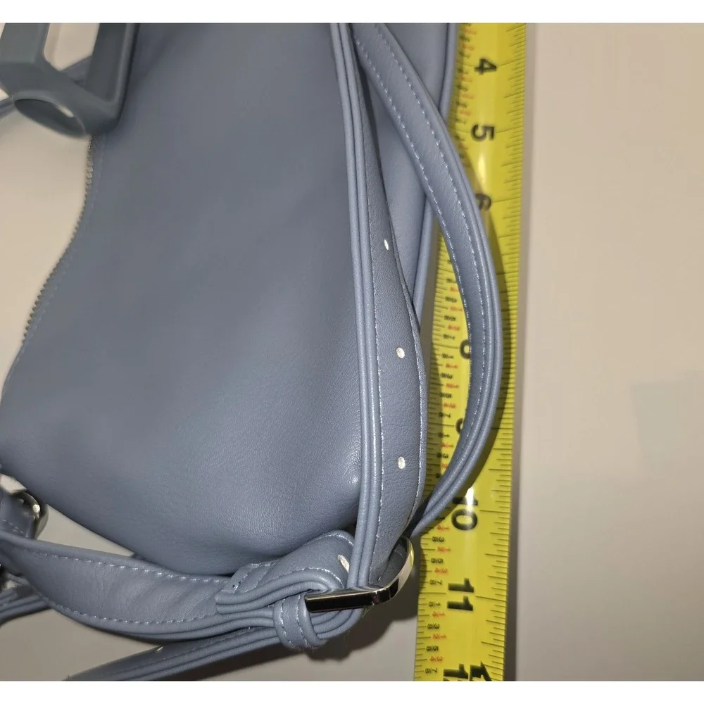 Wild Fable Light Blue Faux Leather Shoulder Crossbody Bag Target NWT -770/A3